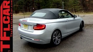 2015 BMW 228i Convertible Rainy Quick Drive Review