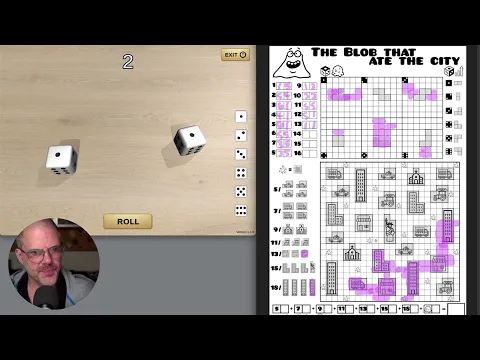 The Blob That Ate The City! live game play