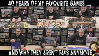 All my favorite board games - 40 years of board game reviews