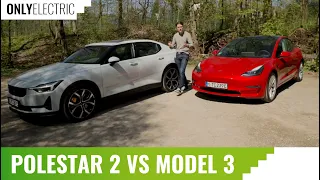 What's the best EV? Tesla Model 3 vs Polestar 2 comparison review