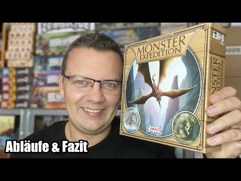Monster Expedition (Amigo) - ab 12 Jahre aber auch für Jüngere! - Abläufe und Fazit
