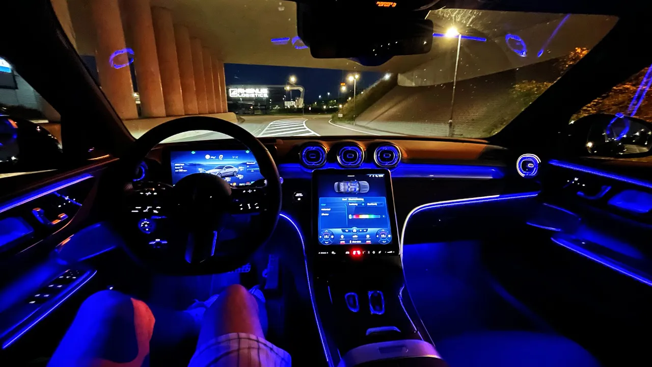 NEW! Mercedes-Benz C Class NIGHT DRIVE by AutoTopNL