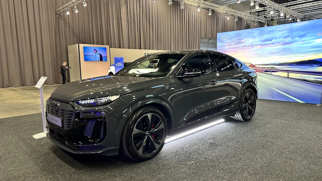 Audi Q6 Sportback e-tron - Vist frem på eCarExpo
