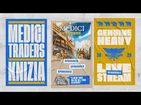 Medici Traders - 5p Teaching & Play-through by Heavy Cardboard