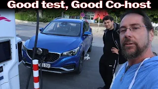 MG ZS EV - 90 km/h full range test with Alexander Stöger