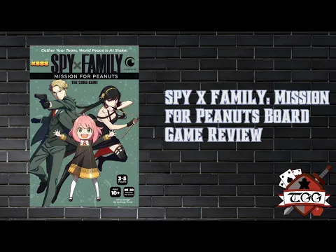 SPY x FAMILY: Mission for Peanuts Board Game Review | Fast, Fun, and Family-Friendly Spy Action