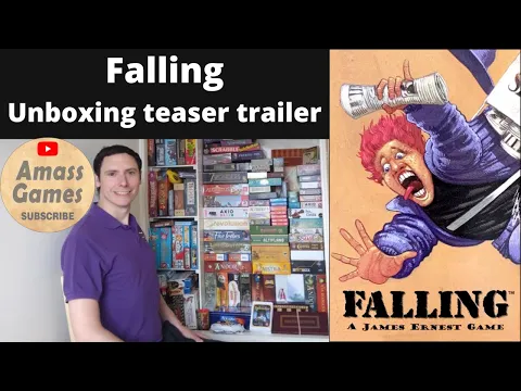 Falling - real-time card game 90 seconds to play Geoffrey Engelstein Ludology parachute AmassGames