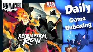 Unmatched: Redemption Row - Daily Game Unboxing