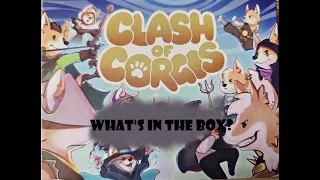 What's In the box? Clash Of Corgis 2nd Edition Unboxing