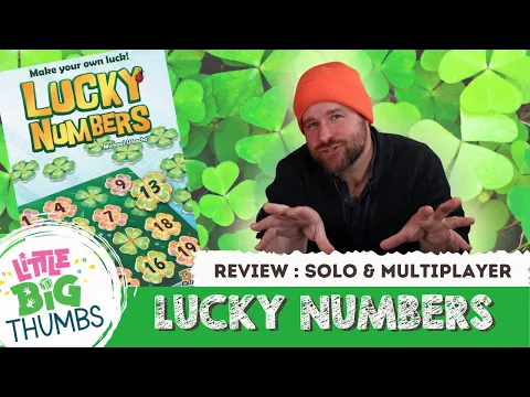 Lucky Numbers - Solo & Multiplayer Board Game Review