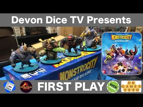 Monstrocity Play Through at UKGE with Joel and Lewis