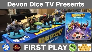 Monstrocity Play Through at UKGE with Joel and Lewis