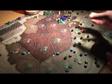 A Distant Plain: Solo Campaign Part 2 - Propaganda Round 1- GMT Games