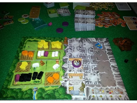 Off The Shelf Board Game Reviews - Caverna (Part 2 Sample Gameplay)