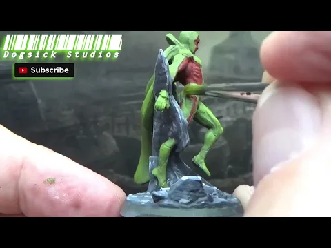 Painting Vision – Marvel Zombies Zombicide’s Synthetic Survivor!
