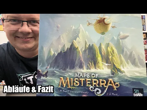 Maps of Misterra (Sit Down) - Entdeckung des Landes! mit deutscher Anleitung!