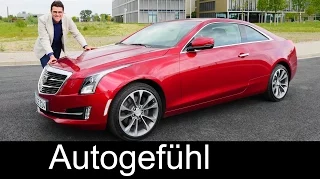 Cadillac ATS Coupé 2.0t AWD FULL REVIEW test driven 2016 - Autogefühl