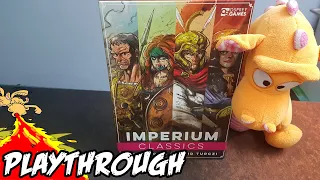 Imperium: Legends - Solo Playthrough (Olmecs vs Arthurians)