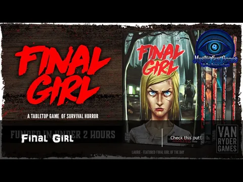 Final Girl Series 1 storage box