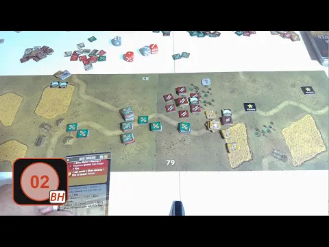 Heroes of the Bitter Harvest solo fr02: sc01Sov: Queen's Pawn to Queen's Three