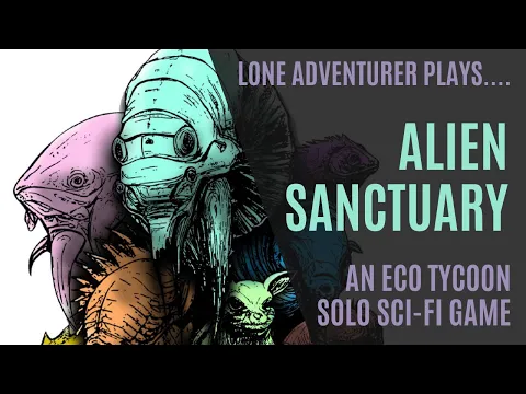 Alien Sanctuary | An eco-tycoon solo sci-fi game