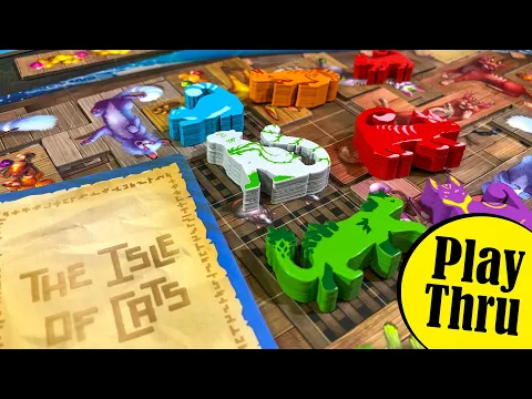 Set Up and How to Play THE ISLE OF CATS Board Game