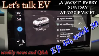 (live) Let's talk EV - How was the VW Id.3 OTA update procedure?