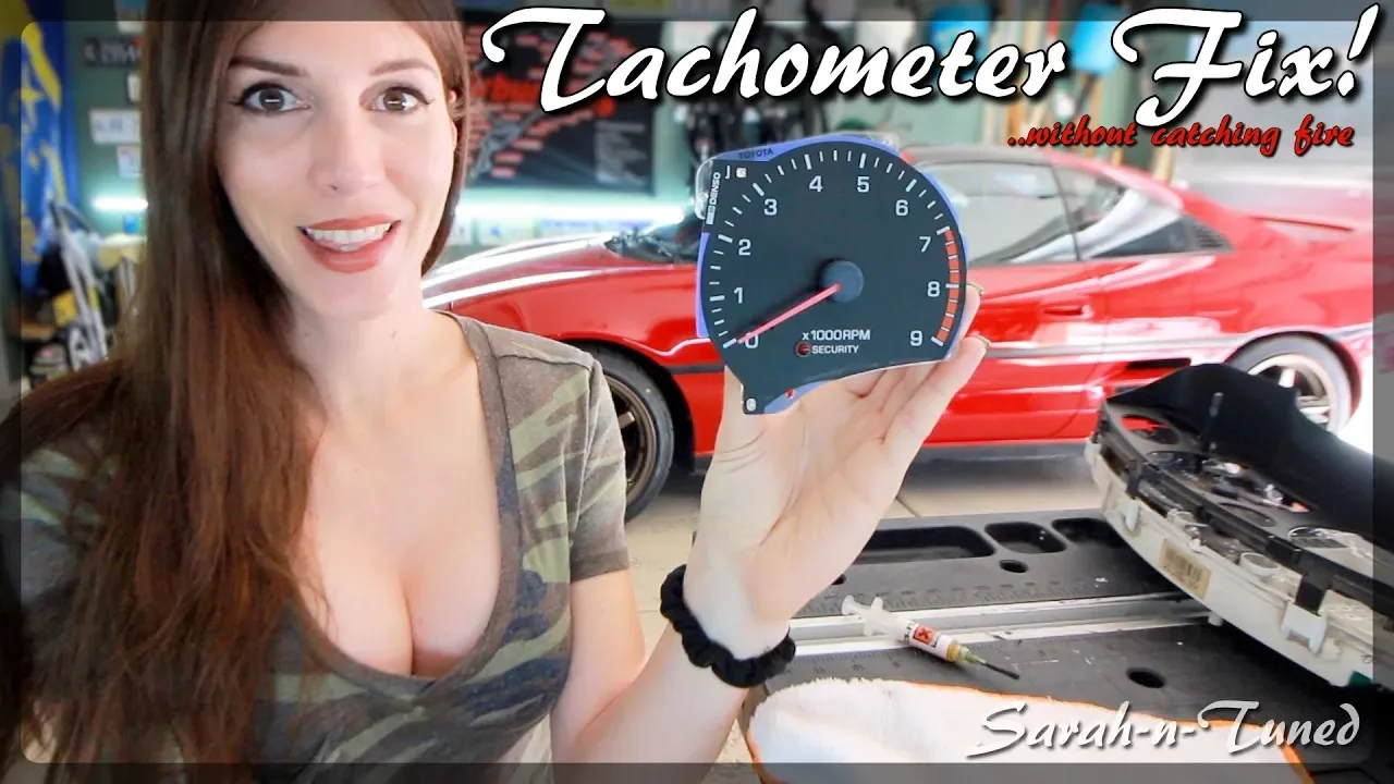 I Better Not Screw This Up!! // Faulty Tachometer Fixed w/ $2 Capacitor?