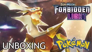 Pokemon Sun & Moon Forbidden Light Booster Unboxing