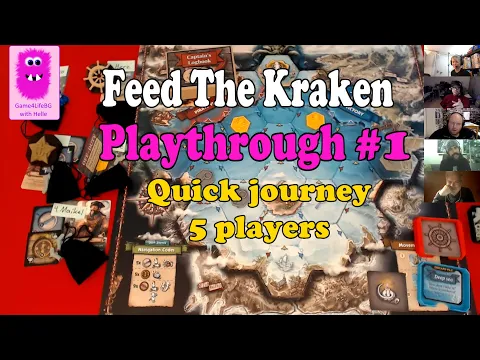 Playthrough quick journey with 5 players - Feed the Kraken