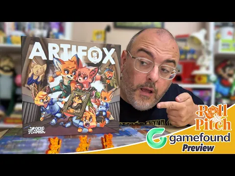 ARTIFOX Gamefound Preview | Roll & Pitch with Octo Push Games