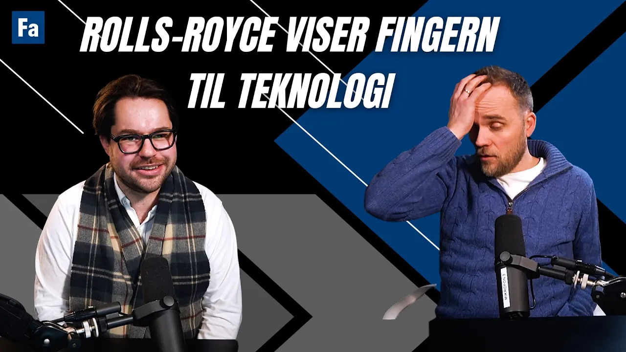 Rolls-Royce viser fingern til teknologi | Mil Etter Mil
