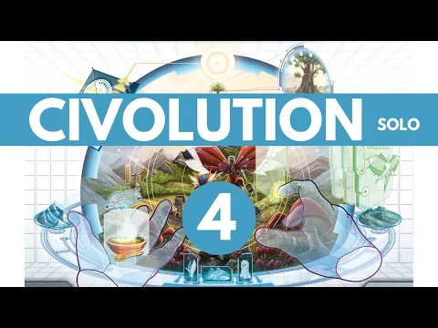 Civolution | Era 4 & Final Scoring | Solo Board Game Tutorial and Playthrough