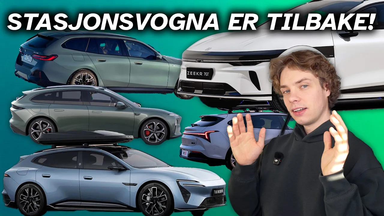 Her er ALLE de elektriske stasjonsvognene