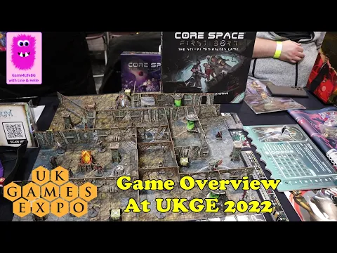 Game Overview at the UKGE 2022 - Core Space: First Born