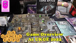 Game Overview at the UKGE 2022 - Core Space: First Born