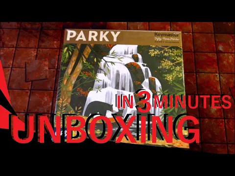 PARKS UNBOXING in 3 minutes