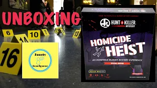 Hunt A Killer: Homicide At The Heist - UNBOXING