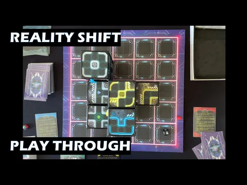 Reality Shift board game play through