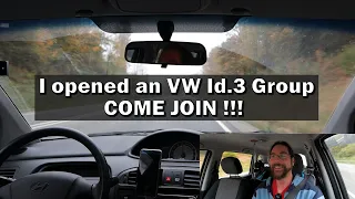 I opened an VW Id.3 Group. COME JOIN!!!