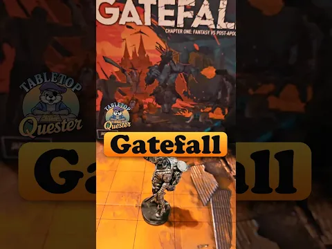 #Gatefall the #boardgame is HUGE. #gaming #miniatures #postapocalyptic #skirmish #shorts