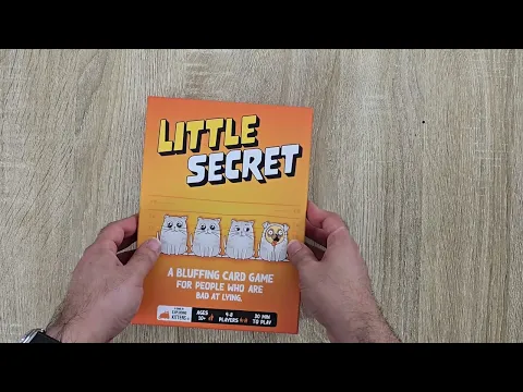 Little Secret #boardgameunboxing #littlesecret #boardgamenight