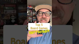 Top 5 Board Games of September! #boardgames #games #tabletopgames #tabletop #boardgamer #gamenight