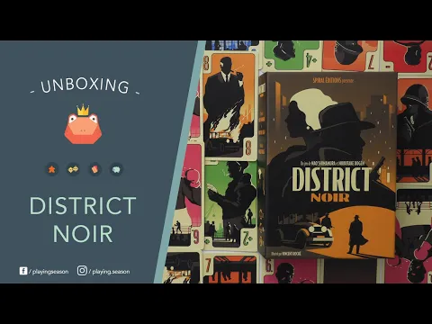 DISTRICT NOIR | Unboxing