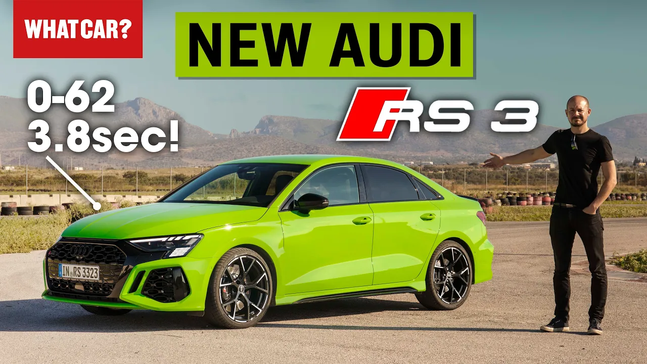 Audi RS3 review – NEW 180mph performance car driven + 0-60mph test! | What Car?