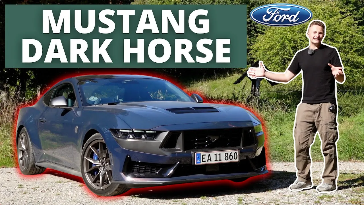 KÆMPE TAK TIL FORD! Ford Mustang Dark Horse TEST