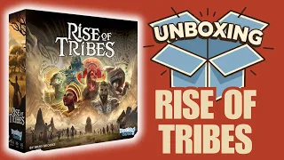 Rise of Tribes Board Game Unboxing