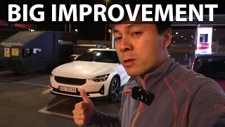 Polestar 2 Performance 1000 km challenge after increased charging speed update (v1.7)