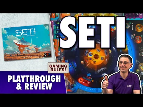 SETI - Playthrough and Review - Giveaway!