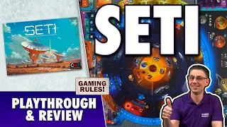 SETI - Playthrough and Review - Giveaway!